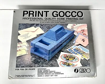 Print Gocco RISO Instant Multi-Color Printer B6 Hi Mesh Set  • $85