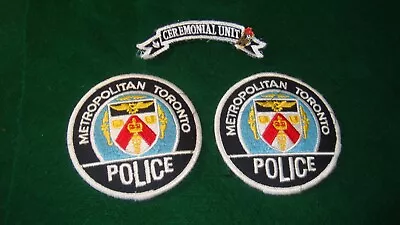 Small Collection Of Toronto Metropolitan Police Insignia • $9.78