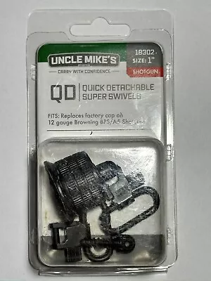 Uncle Mike's Super Swivels QD Browning BPS/A5 1in Cap Set 18302 • $3.99