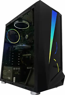 Fast Gaming PC Intel Core I7 16GB RAM SSD Or HDD 2GB GT730 Windows 10 Pro • £274.99