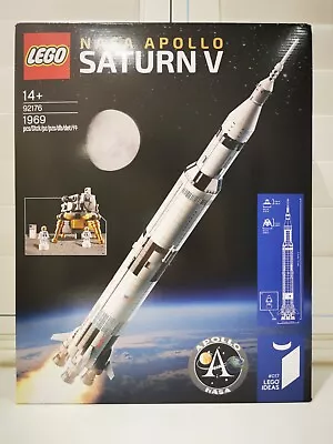 LEGO IDEAS 92176 NASA Apollo Saturn V - New & Sealed Discontinued • $269