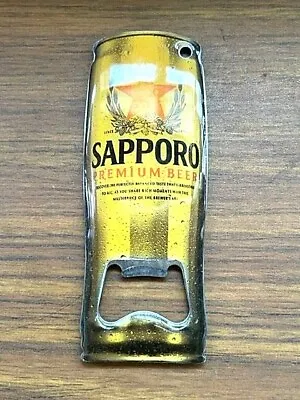 Sapporo Premium Beer Bottle Opener Cum Fridge Magnet • $15.99