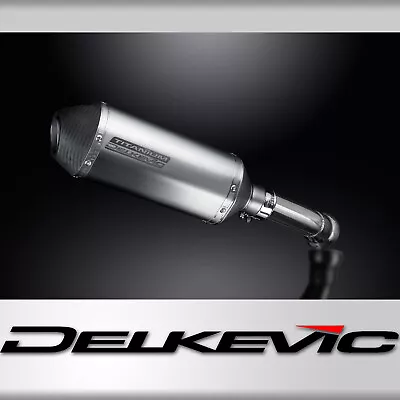 BMW K1300S 2009-2016 Delkevic Slip On 10  X-Oval Titanium Exhaust Muffler Kit • $279.95