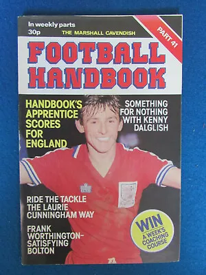 The Marshall Cavendish Football Handbook - Part 41 - 1979 • £3.99