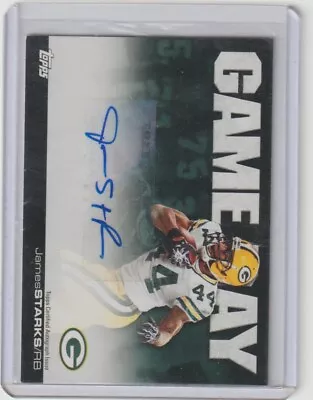 James Starks 2011 Topps Gameday Autograph Auto #GDA-JS Packers • $9.50