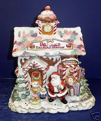 Fitz And Floyd Candy Lane Cookie Jar- New In Box-2058/236 • $133