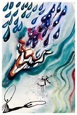 $32.37 • Buy Alices Adventures In Wonderland I A2 By Salvador Dali High Quality Canvas Print