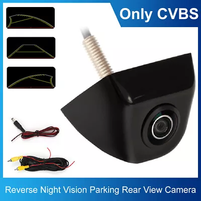 Car Truck SUV RV CVBS HD 720P Night Vision Reverse Rear View Backup Camera IP68K • £11.99