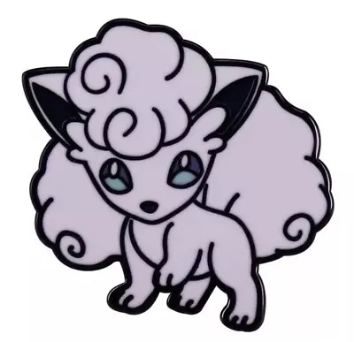 £8.95 • Buy Pokemon Alolan Vulpix Two Metal Enamel Fantasy Pin Badge Anime Gamer Keokeo