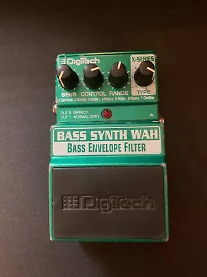 DigiTech Bass Synth Wah Envelope Filter X-Series Effect Pedal XBWV00009808 • $100