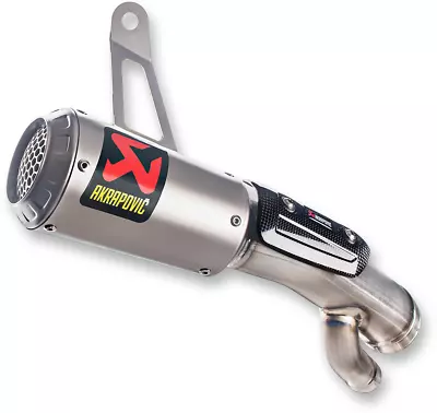 AKRAPOVIC - S-B10SO8-CUBT - SlipOn Line Muffler — Round • $801.86