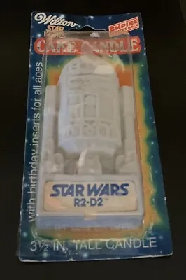 R2-D2 CAKE CANDLE Star Wars 1980 Wilton Birthday Empire Strikes Back • $12