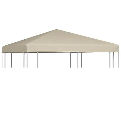 Tidyard Gazebo  Cover 310 G/m? 3x3 M Brown  Cover Canopy Waterproof Garden P1J2 • $129.84