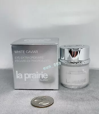 La Prairie White Caviar Eye Extraordinaire Regard Eye Cream 0.1oz / 3ml NIB • $55.95