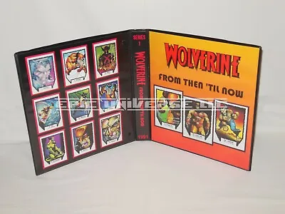 Custom Made 1991 Wolverine From Then Til Now Trading Card Album Binder • $25.46