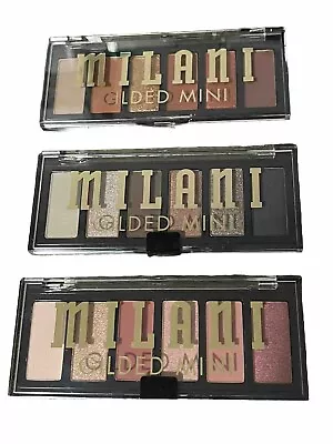 3 Milani Gilded Mini Eyeshadow Call Me Old Fashioned It’s All Rose Champagne New • $27.99