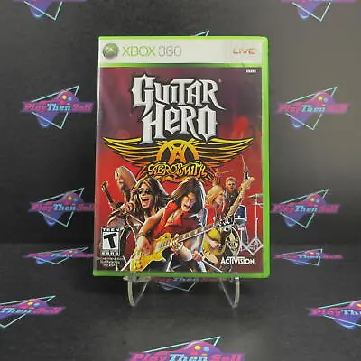 $17.95 • Buy Guitar Hero Aerosmith Xbox 360 - Complete CIB