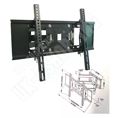 WLM.TAHA064B PLASMA LCD TV WALL MOUNT BRACKET TILT 30 To 70 FOR SAMSUNG SONY LG • £124.74