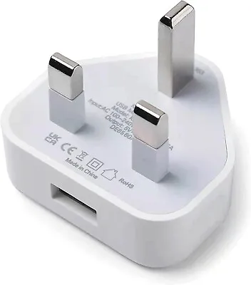 5V 2A USB Wall Plug Battery Charger Power Adapter Fo Mobile Phone IPhone Samsung • £6.95