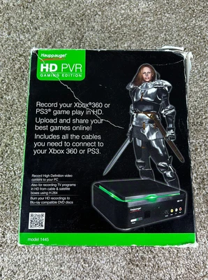 $44.99 • Buy Hauppauge HD PVR Gaming Edition 1445 Xbox 360 PS3 Video Capture Device 41901