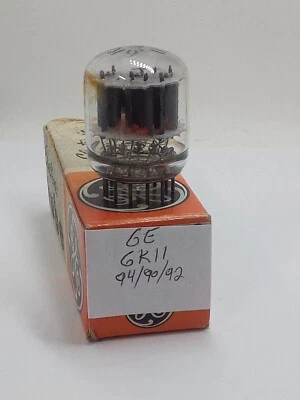 $15.99 • Buy Vintage Tested Strong GE 6K11 Guitar Amp Vacuum Tube