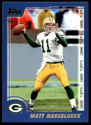 2000 Topps 143 Matt Hasselbeck  Green Bay Packers  Football Card • $1.75