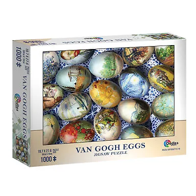 1000 Piece Jigsaw Puzzle: Van Gogh Eggs By Mchezo • $16.99