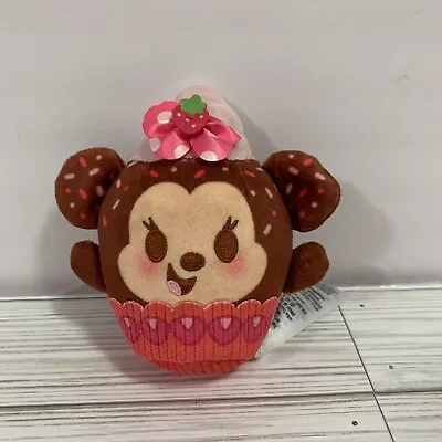 Disney Baked Treats Minnie Mouse Strawberry Cupcake Plush • $12.99