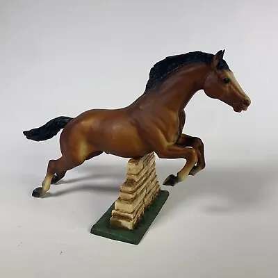 Breyer Horse Vintage 1970s Jumping Bay Model #300 Stone Wall & Grass • $29.99