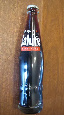 Vintage Full 10 Oz. Salute Grape Soda Bottle • $0.99