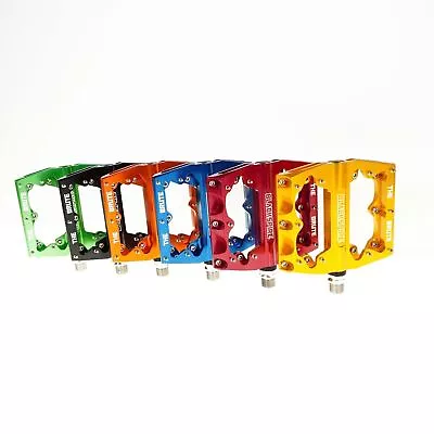 Blackspire Brute Platform Pedals 9/16  Mountain Bike CNC Alloy Pedal- 6 Colors • $64.90