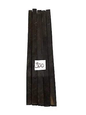 5 Pack DARK EBONY Thin Lumber Board/Wood Blanks/Sticks  13  X 1/2  X 1/2  • $46.99