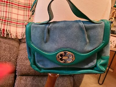 $49 • Buy Emma Fox Leather Satchel Style Handbag