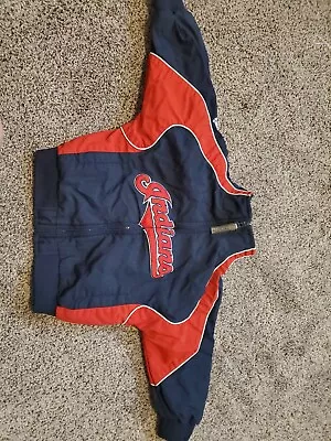 Cleveland Indians Majestic Althletic Authentic Collection Jacket MLB 24 Months  • $23