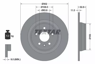 £133.99 • Buy 2x Brake Disc For LAND ROVER (CHERY) LAND ROVER FORD AUSTRALIA FORD (CHANGAN),