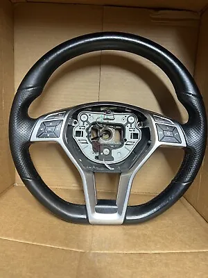 12-14 Mercedes W204 C250 C300 Sport Multifunction Steering Wheel Assembly OEM • $200