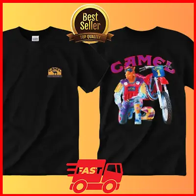 $9.89 • Buy Vintage 1993 Camel Supercross Single Stitch Shirt - BLACK