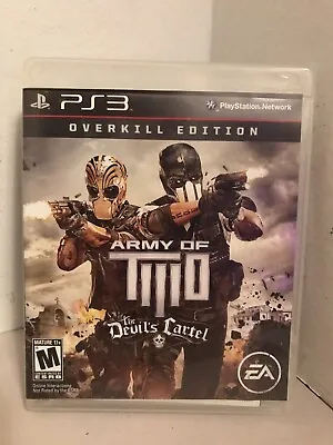 $14.95 • Buy Army Of Two: The Devil's Cartel Sony Playstation 3 PS3 Complete In Great Shape