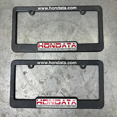 For Honda License Plate Frames Genuine Universal Set Of 2 For Civic Integra RSX • $15.95