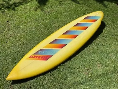 Vintage 1970s Era Sea Dart Surfboard 6'-1  (Made In Australian) • $475