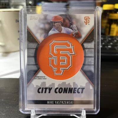 $0.99 • Buy 2023 Topps Series One MIKE YASTRZEMSKI  City Connect  Relic Card # CC-MY Giants