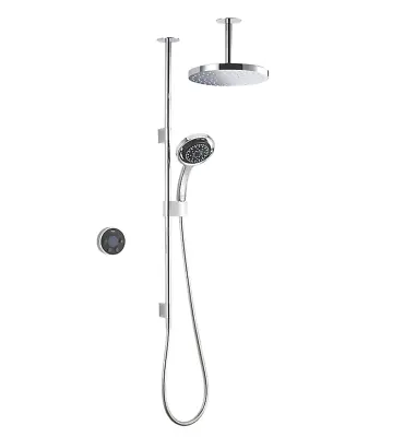 Mira Platinum Gravity-pumped Ceiling-fed Dual Thermostatic Digital Mixer Shower • £829.99