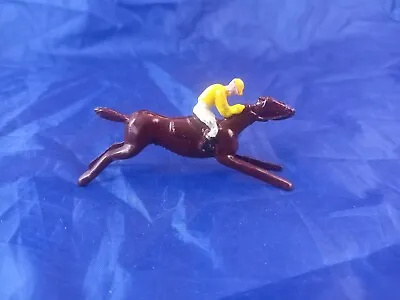 Vintage Chad Valley Escalado Racing Game Spare BROWN Horse Metal Lead Heavy 81g • £10