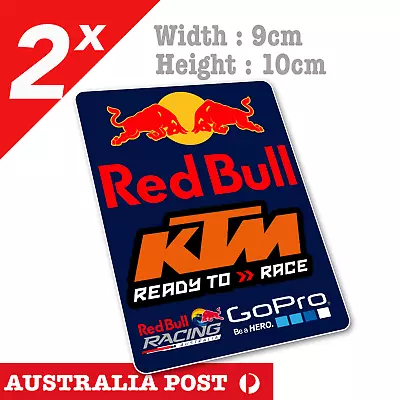 KTM Racing Red Bull Racing  GoPro Stickers • $8