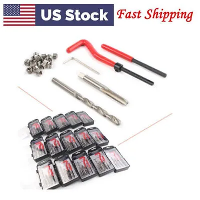 Metric Thread Repair Tool Insert Kit M5 M6 M8 M10 M12 M14 Helicoil For Car Coil • $21.95