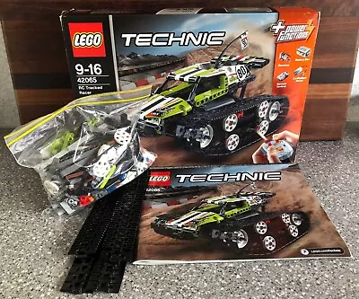 LEGO Technic 42065 -  RC Controlled Racer -100% Complete With Instructions & Box • $120