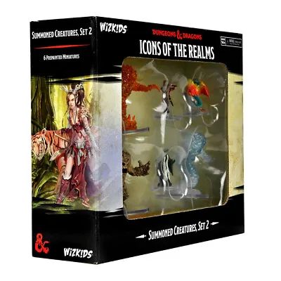 $73.95 • Buy Dungeons & Dragons Icons Of The Realms Summoned Creatures 2 Premium Figure Set