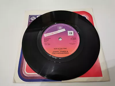 £3.99 • Buy Jimmy James Now Is The Time 7  Vinyl Record Very Good Condition