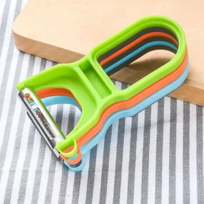 3 Pcs Magic Trio Peelers Magic Upgraded Good Grips Swivel Peeler For Vegetables • $7.99