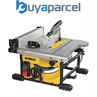 DeWalt DWE7485-GB 240V 210mm 1850W Compact Table Saw Compact With Blade DWE7485 • £459.99